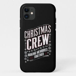 クリスマスクルー ファミリー おそろい クリスマスパーティー iPhone 11 ケース