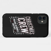 クリスマスクルー ファミリー おそろい クリスマスパーティー Case-Mate iPhoneケース (裏面(横))