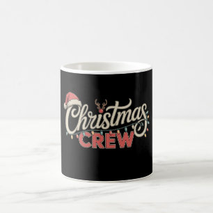 クリスマスクルー ファミリー おそろい クリスマス ホリデー コーヒーマグカップ