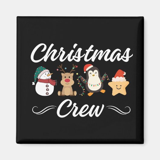 クリスマスクルー マグネット (正面)
