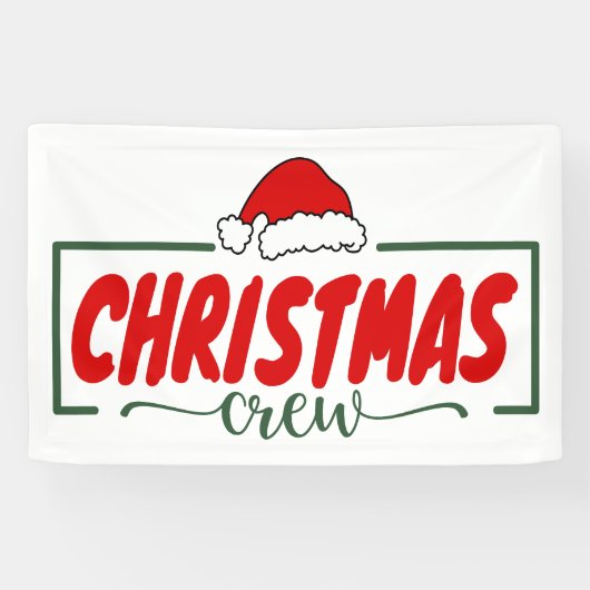 クリスマスクルー 横断幕 (横)