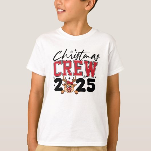 クリスマスクルー 2025 Tシャツ (正面)