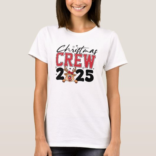 クリスマスクルー 2025 Tシャツ (正面)