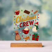 クリスマスクルー (2) アクリルサイン (ニュートラル)