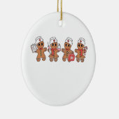 クリスマスクルーSanta Gingerbread看護分隊 セラミックオーナメント (右)