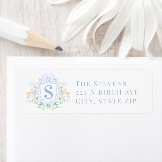 クリスマスクレストディアモノグラム ラベル (インサイチュ)