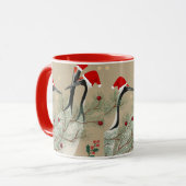 クリスマスクレーン マグカップ (正面左)