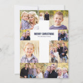 クリスマスクロスフォトコラージュマルチフォトクリスマス (正面)