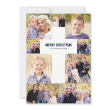 クリスマスクロスフォトコラージュマルチフォトクリスマス