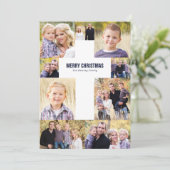 クリスマスクロスフォトコラージュマルチフォトクリスマス (スタンド正面)