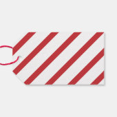 クリスマスクロスランニングカントリーのラベル© ギフトタグ (裏面横)