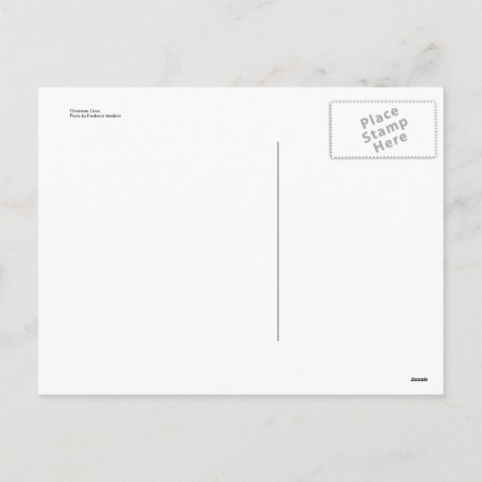 クリスマスクロス シーズンポストカード (裏面)