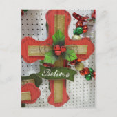 クリスマスクロス シーズンポストカード (正面)