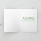 クリスマスクローバー シーズンカード (内部)