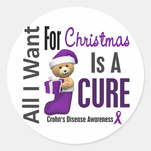 クリスマスクローン病に必要なもの ラウンドシール (正面)