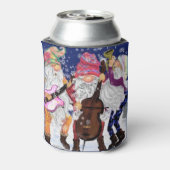 クリスマスクーラーボックスハッピー格言ミュージックバンド 缶クーラー (缶裏面)