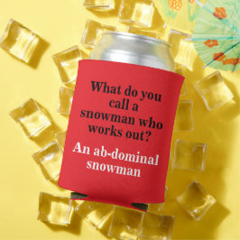 クリスマスクールパパジョーク 缶クーラー