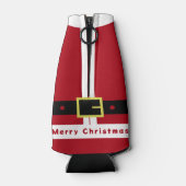 クリスマスクールボトルサンタギフト ボトルクーラー (裏面)