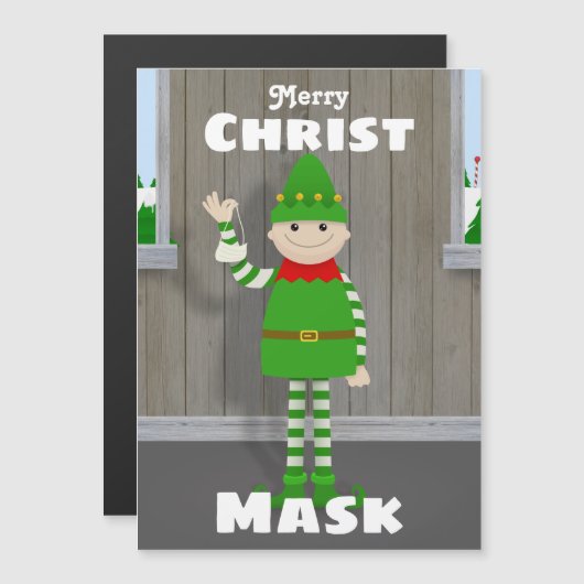 クリスマスク (正面/裏面)