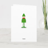 クリスマスク シーズンカード (裏面)