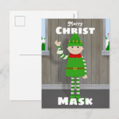クリスマスク シーズンポストカード (正面/裏面)