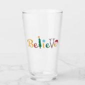 クリスマスグラス杯 タンブラーグラス (正面)