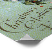 クリスマスグラッドネスIceスケートで滑るキッズコラプス ポスター (角)