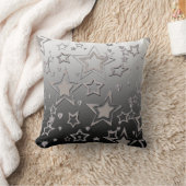 クリスマスグラデーショングリッターシャイン紙吹雪スターフー クッション (ブランケット)