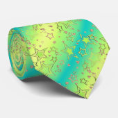 クリスマスグラデーショングリッターシャイン紙吹雪星 ネクタイ (ロール)