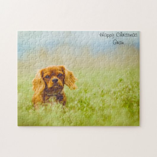 クリスマスグラニー ジグソーパズル (横)