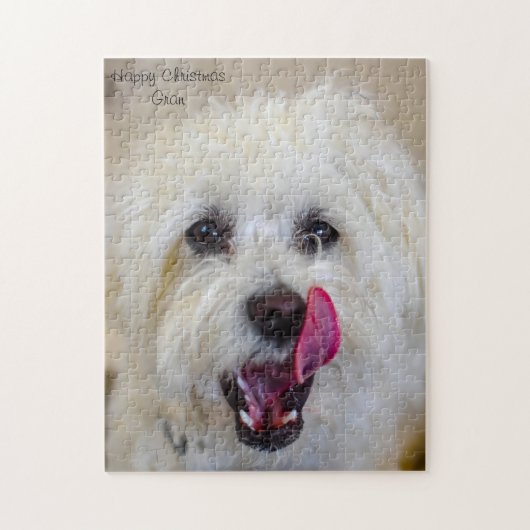 クリスマスグラニー。 ジグソーパズル (縦)