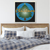 クリスマスグラフィックス キャンバスプリント (インサイチュ (寝室))
