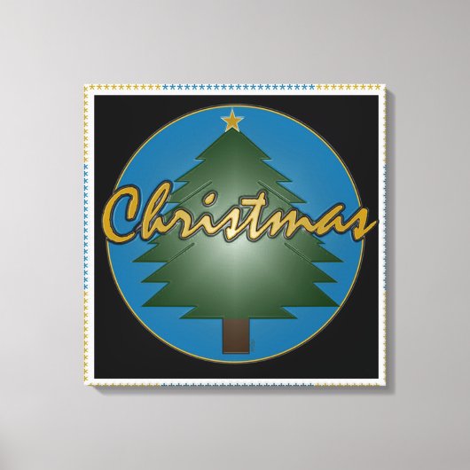 クリスマスグラフィックス キャンバスプリント (正面)