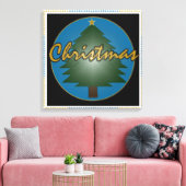 クリスマスグラフィックス キャンバスプリント (インサイチュ (リビング))