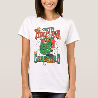 クリスマスグラフィックティー | ホリデーユーモアTシャツ Tシャツ