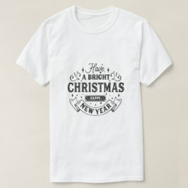クリスマスグラフィックティー Tシャツ