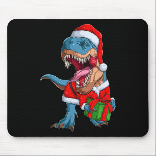 クリスマスグラフィックディノTレックスボーイズ恐竜クリスマス マウスパッド
