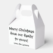 クリスマスグラフィティ フェイバーボックス (裏面サイド)