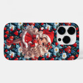 クリスマスグラムブロンドボンシェルとハート Case-Mate iPhoneケース (裏面 (横))