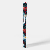 クリスマスグラムブロンドボンシェルとハート Case-Mate iPhoneケース (裏面 / 右)