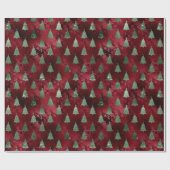 クリスマスグラムラッピング紙 ラッピングペーパー (フラット)