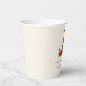 クリスマスグリッターカクテルパーティー 紙コップ (右)