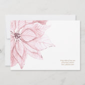 クリスマスグリッタークッキー交換パーティー 招待状 (裏面)