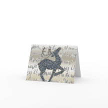 クリスマスグリッタートナイダーホリデーフォールドカード