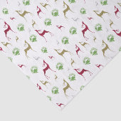 クリスマスグリッタートナカイリース 薄葉紙 (詳細)