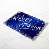 クリスマスグリッツ 箔招待状 (回転した状態)