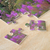 クリスマスグリーツケニア山イリアムナアラスカ ジグソーパズル (側面)