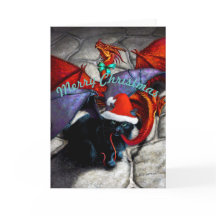 クリスマスグリーティングカードに引きずり込むカタバト