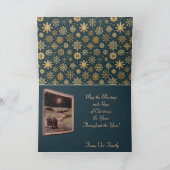 クリスマスグリーティングカードの恵み シーズンカード (内部)