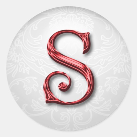 クリスマスグリーティングカードステッカー ラウンドシール (正面)